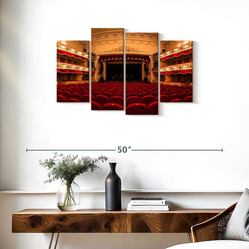 Lilie Opéra, salle de concert, H 22 po x l 36 po