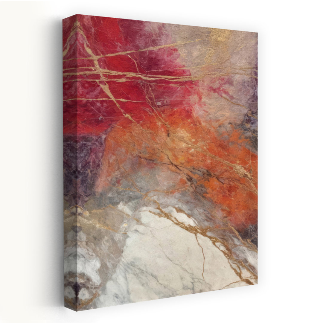 Contemporary Art Abstract Contemporary Wall Art by Alpenglow Workshop - Wrapped Canvas Print