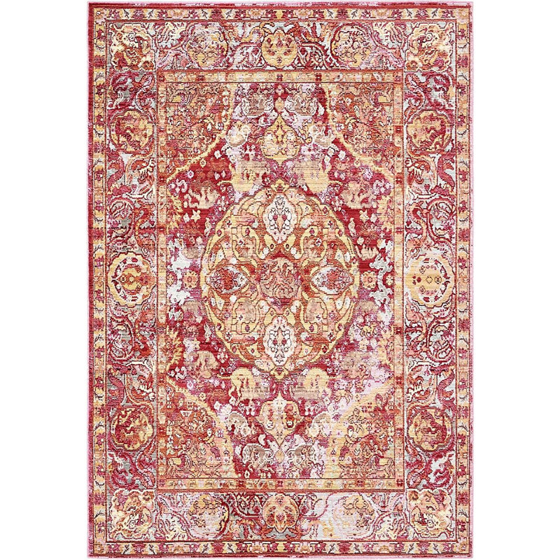 Donminique Geometric Indoor Rug, Rectangle 4' x 6'