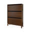 Armoire à chaussures en bois d'ingénierie de style Mid-Century-133669118
