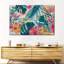 Motif floral tropical sur toile-1846779411