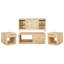 Rectangular Storage Cocktail Table