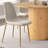 Charmia 4 - Person Dining Table Sets With 41.5'' Round Table & 4 Upholstered Fabric Chairs-103707487