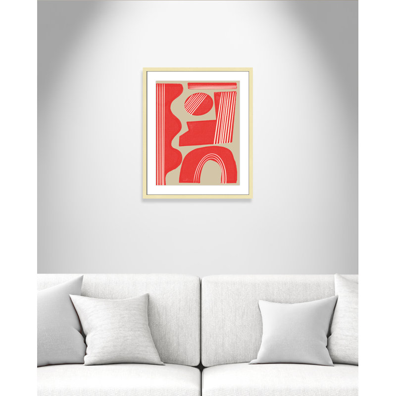 Rosalinda Print by Miuus Studio, 21.5'' W x 25.5'' H, Matted Print, Matte Gold