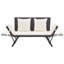 Banc de jardin en acier Eltje-324616180