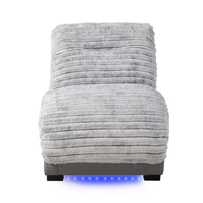 Chaise longue Dominic Java avec USB