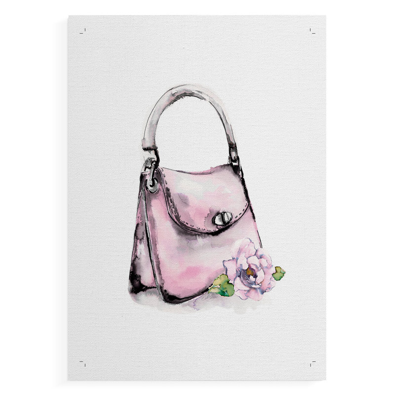 Sac à poignée supérieure - Impression sur toile seulement - NON-CADRE, H 18 po x l 12 po