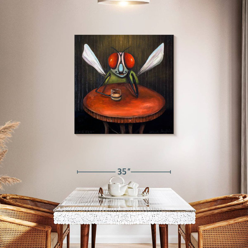 Ketti Bar Fly, 36" H x 36" W