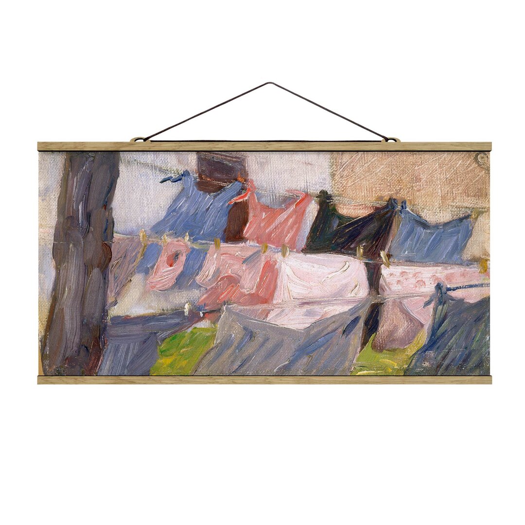 Stoffbild Fluttering Laundry von Franz Marc