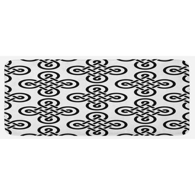 Modern & Contemporary Polyester Kitchen Mat