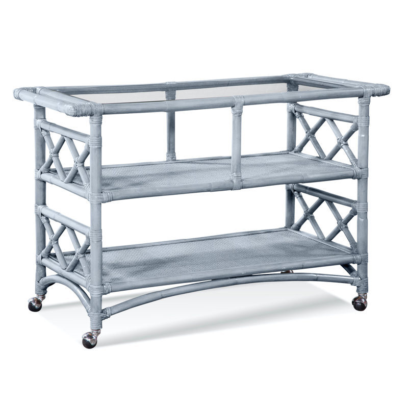 Montgomery Bar Cart, Sea Glass