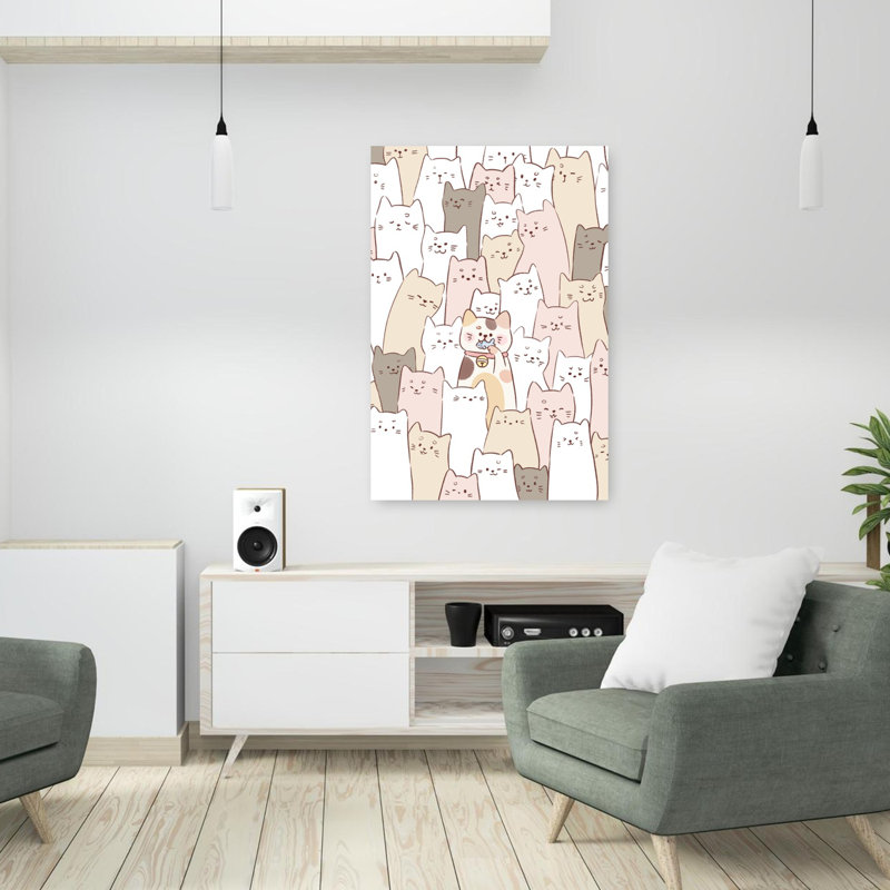 Art contemporain contemporain abstrait, H 36 po x l 24 po