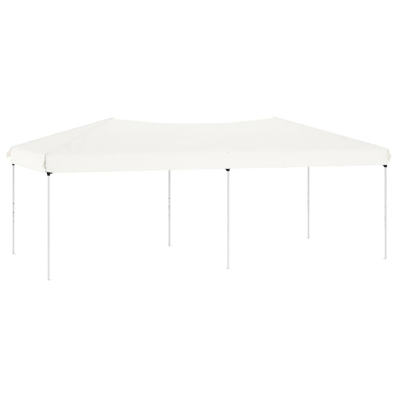 6m x 3m Steel Canopy, White