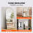 Metal Rectangle Mirror-99482075-99482074