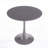 Mid-Century Round Tulip Table - 31.5" Gray Top, Metal Pedestal for 2-4-1002886016-1002886078