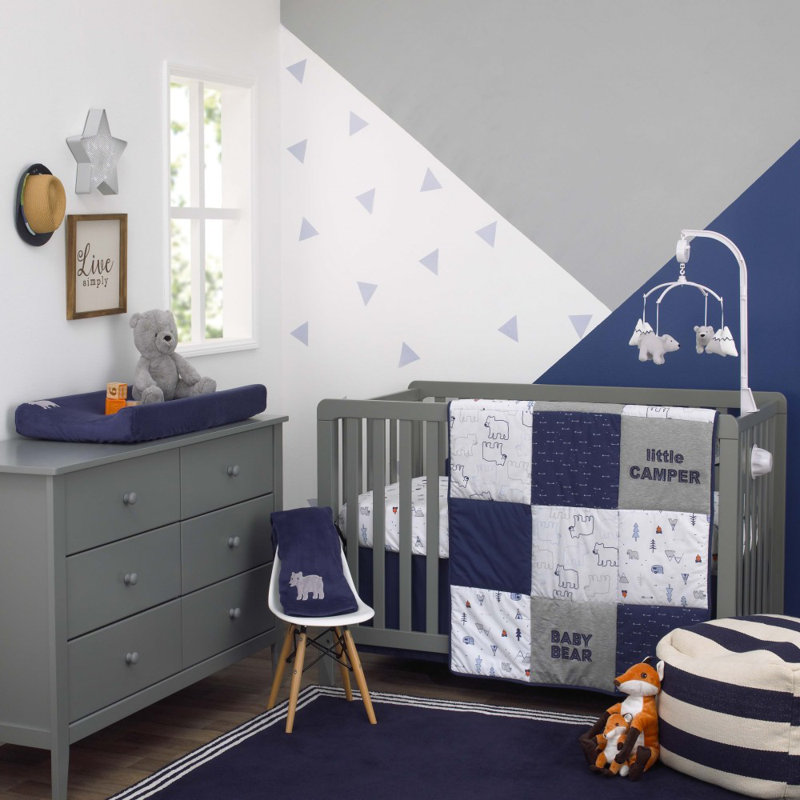 Abstract Musical Crib Mobile