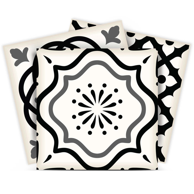 Carreau de mosaïque en vinyle auto-adhésif l 12 po x L 12 po