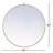 Cassie Metal/Manufactured Wood Round Wall Mirror-1825838291-1825125700