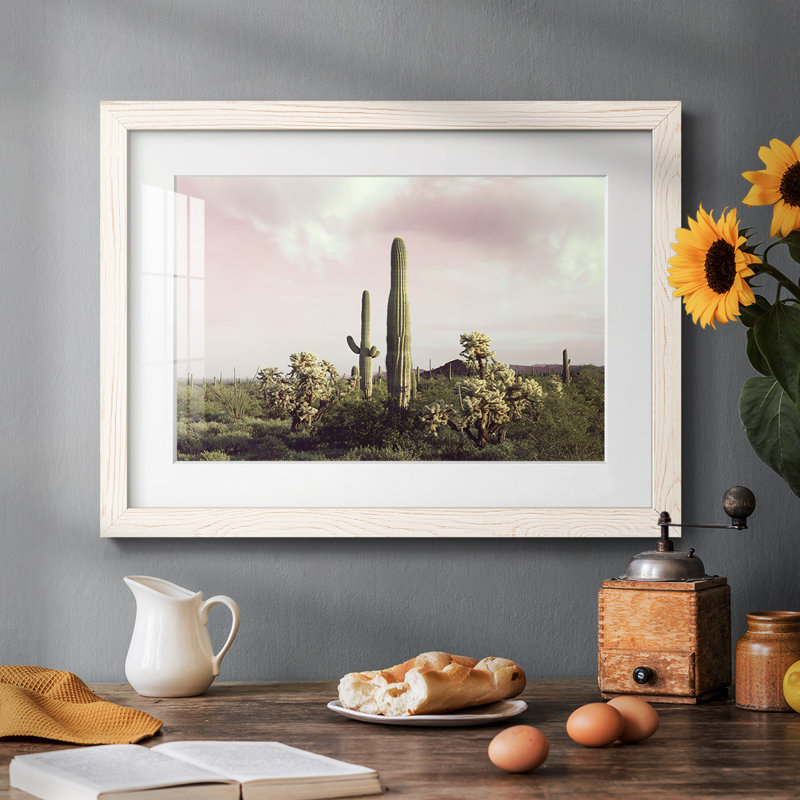 " Organ Pipe Cactus National Monument ", White, 26" H x 38" W