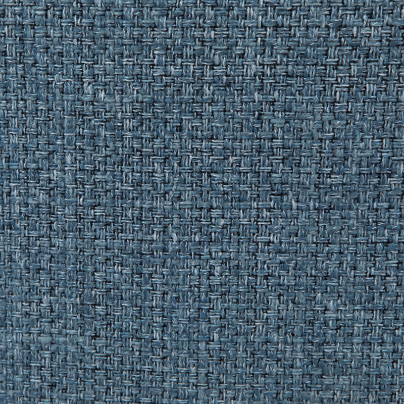 Tabouret de bar Sheldon, Denim polyester tissé bleu