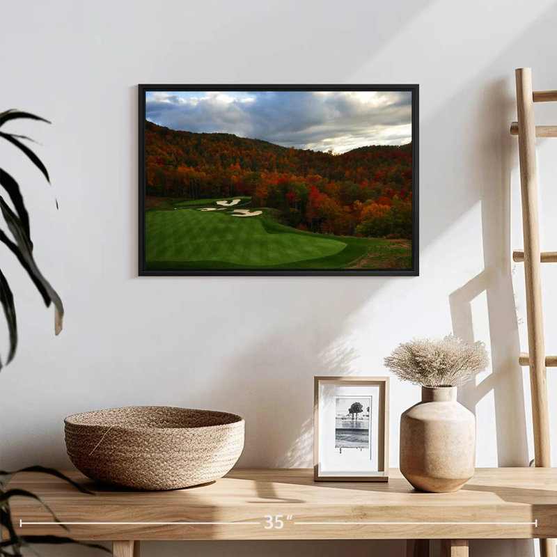 Sireci Autumn Golf Course, 13" H x 19" W