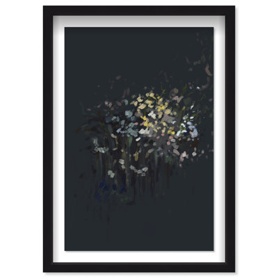 Midnight Flowers Print by Oliver Gal