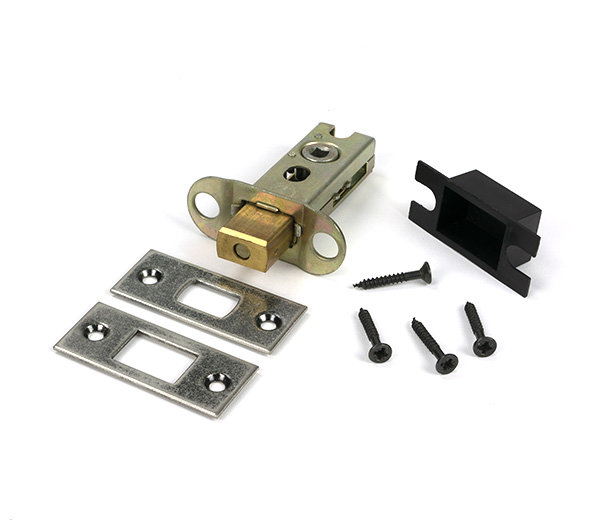 Aged Brass 2½" Heavy Duty Tubular Deadbolt, Pewter Patina