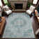 Premium Machine Washable Larock AMF1238 Global Rug