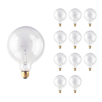 60 W G40 E26/Medium (Standard) 2700 K Incandescent Smart Bulb