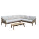 Bowery 2 PIECE SECTIONAL, BEIGE
