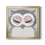 Chouette - peinture sur toile encadrée-744648928-744648940