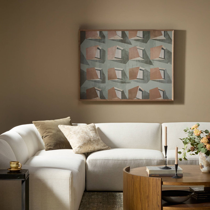 Color Against Silence by Coup d'Esprit, 45.5"H x 60"W