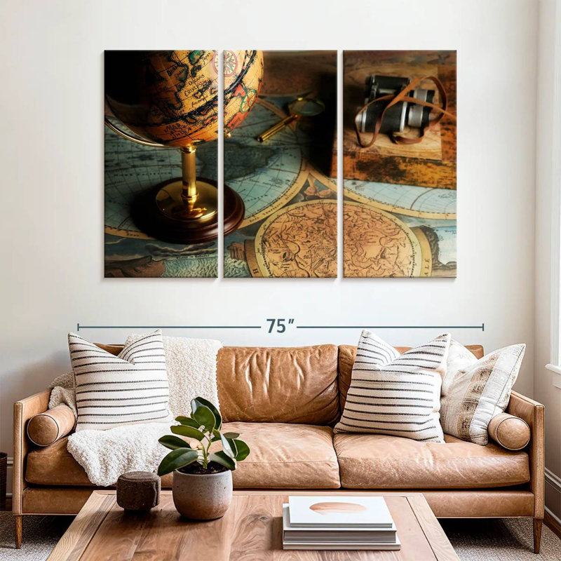 Aliaz voyage le monde antique, H 42 po x l 65 po
