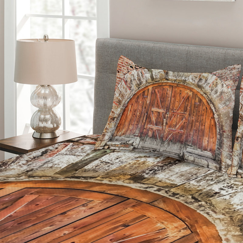 Farmhouse / Country Polyester Coverlet
