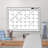 Abstract Non-Wall Damaging Chalkboard Decal