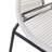 Outdoor Patio Loveseat, White PE Wicker-314398279