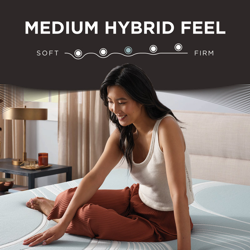 TEMPUR-LuxeAdapt® Medium Hybrid 13" Mattress, King