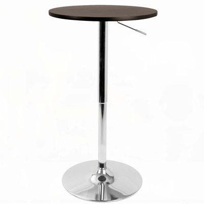 Table de bar réglable réglable en brun par LumiSource