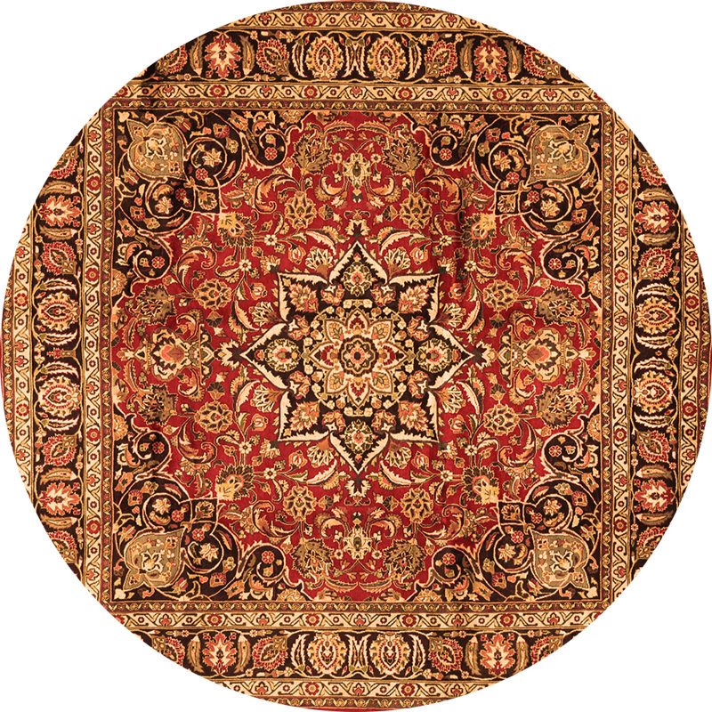 Oriental Indoor Rug, Round 6'