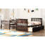 Twin Bunk Bed, Convertible , Pine Wood And , Drawers, Fence Guardrails, Simple Installation Colour, Bedroom Bed Selection