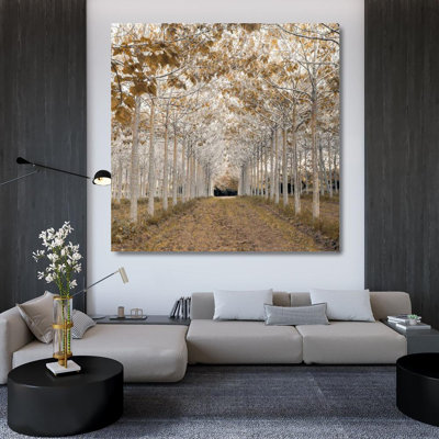 Loon Peak® Frank, Assaf Gallery Wrapped Canvas Art Titled: White Gold