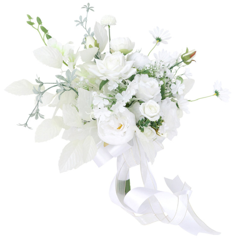 Bouquet de demoiselles d'honneur de fleurs artificielles