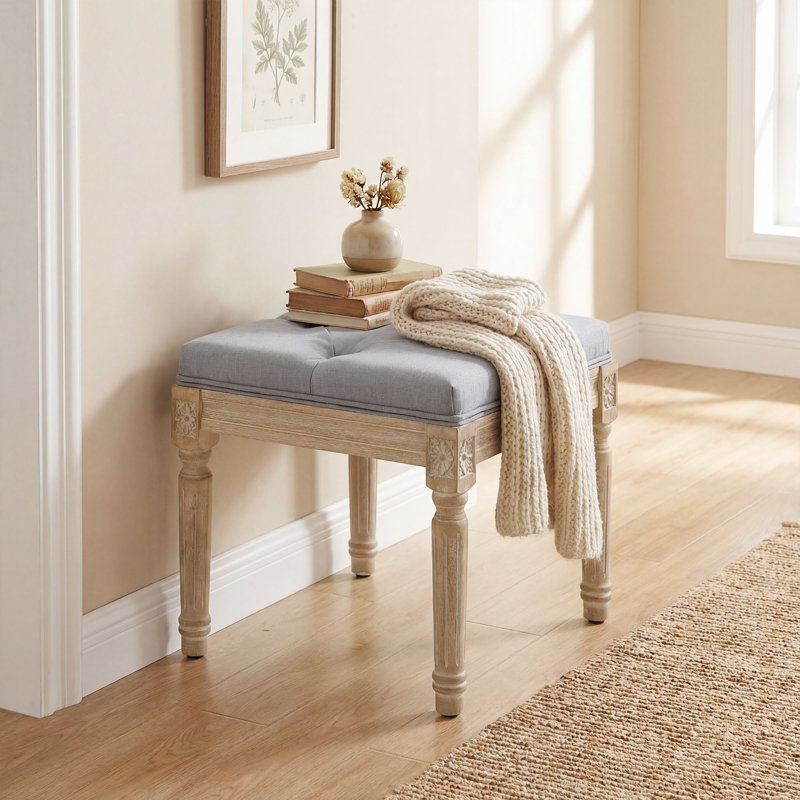Polyester Upholstered Bench
