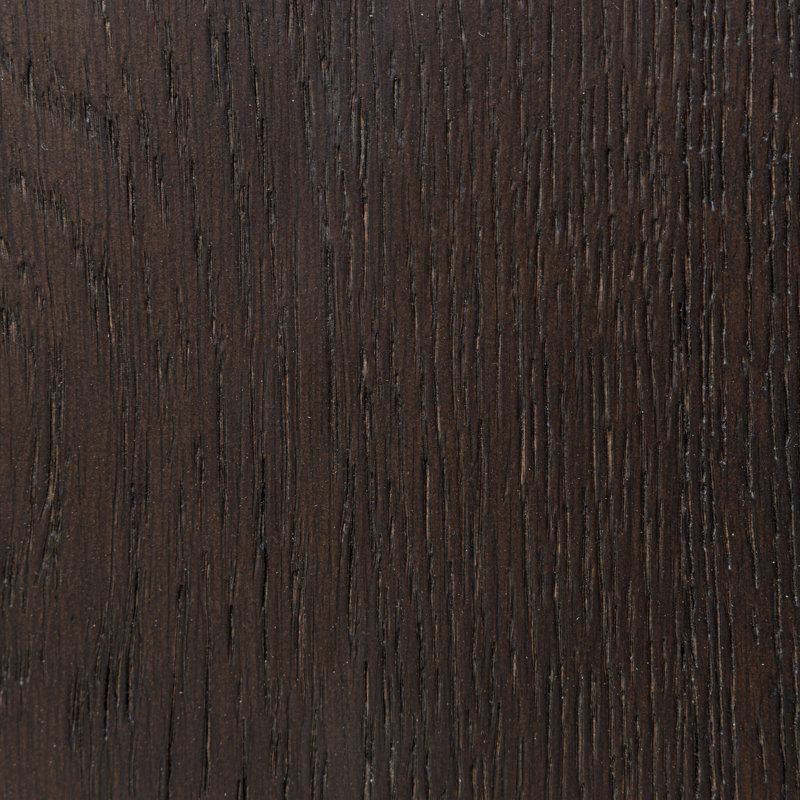 Zeno End Table, Cracked Smoked Black Veneer