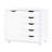 5-Drawer Decorative Filing Cabinet on Wheels – Stylish Office Storage Cabinet with Locking Features for Secure and Efficient Organization-1468204777