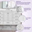 Meuble-lavabo 60 po avec lavabo simple Cholena-1680708668