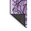 Tapis floral en laine mauve-592497769