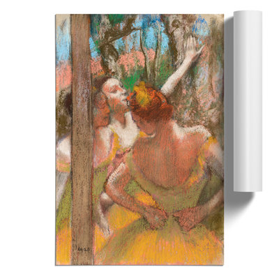 Ballet Ballerina Dancers by Edgar Degas - Unframed Painting