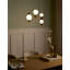 Annai 3 Light Pendant Lamp Annai LED Glass Gold