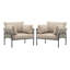 Méridiennes 2 pièces 36 "pour le jardin et les décorations d'extérieur-1746515096